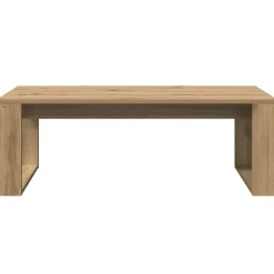 vidaXL Mesa de centro madera de ingeniería 102x50x35 cm Roble artisan Sale