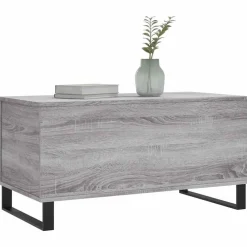 vidaXL Mesas-Mesa de centro madera contrachapada 90x44,5x45 cm