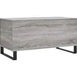 vidaXL Mesas-Mesa de centro madera contrachapada 90x44,5x45 cm