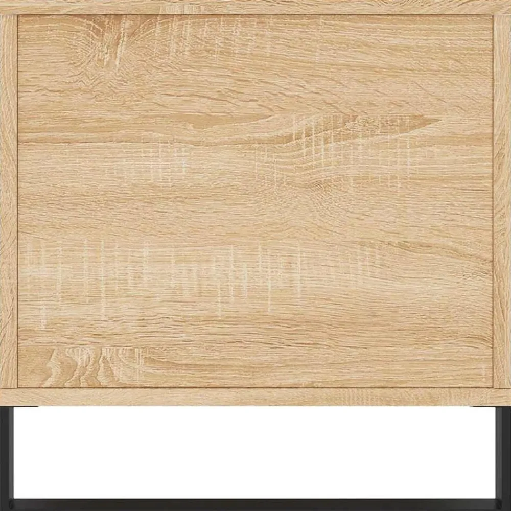 vidaXL Mesa de centro madera contrachapada 90x44,5x45 cm Roble Sonoma Outlet