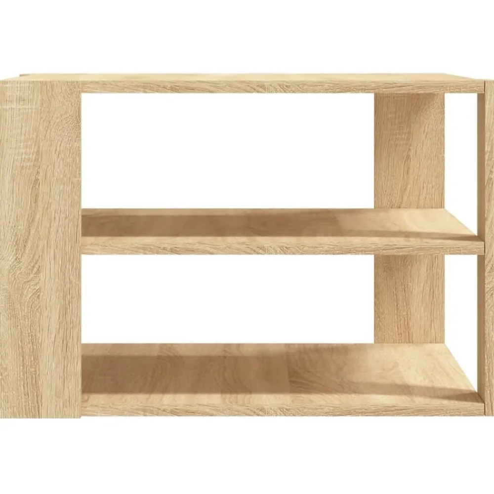 vidaXL Mesas-Mesa de centro madera de ingeniería 58x58x40cm