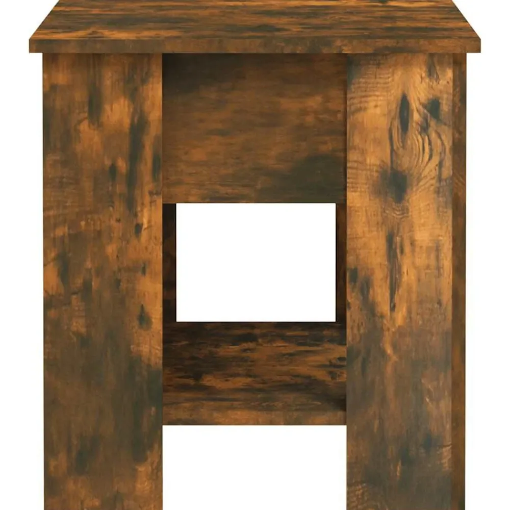 vidaXL Mesa de centro madera de ingeniería 101x49x52 cm Roble ahumado Clearance