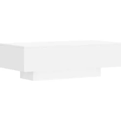 vidaXL Mesa de centro madera de ingeniería 100x49,5x31 cm Blanco Sale