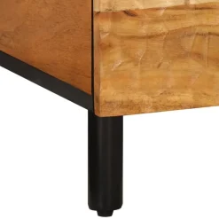 vidaXL Mesa de centro madera maciza de acacia 80x50x40 cm Natural Best