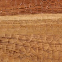 vidaXL Mesa de centro madera maciza de acacia 80x50x40 cm Natural Best