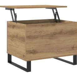 vidaXL Mesas-Mesa de centro madera de ingeniería 60x44,5x45 cm