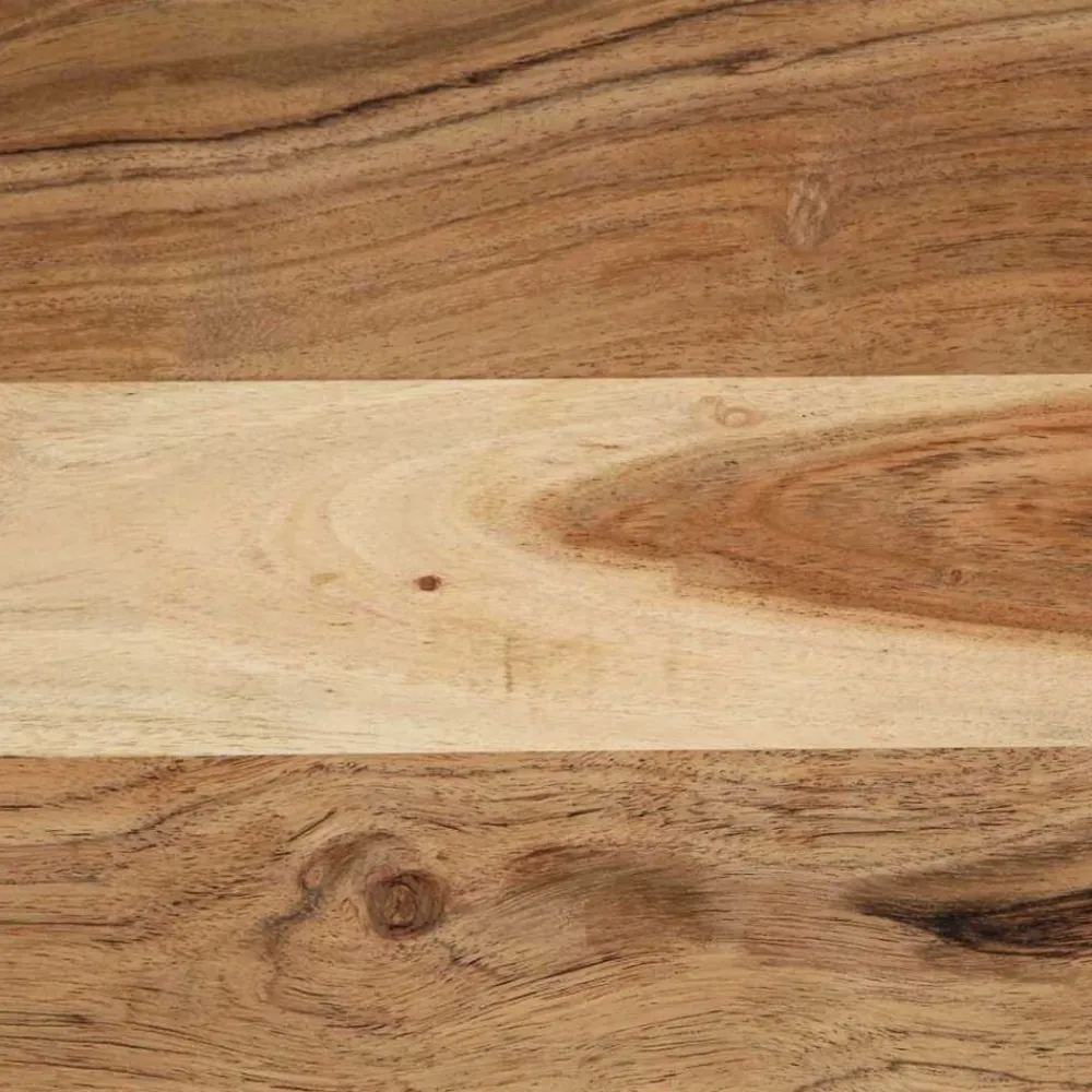 vidaXL Mesa de centro madera maciza de acacia 70x50x38 cm Marrón Clearance