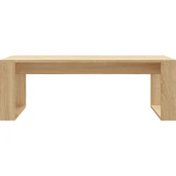 vidaXL Mesa de centro madera de ingeniería 102x50x35 cm Roble Sonoma Best