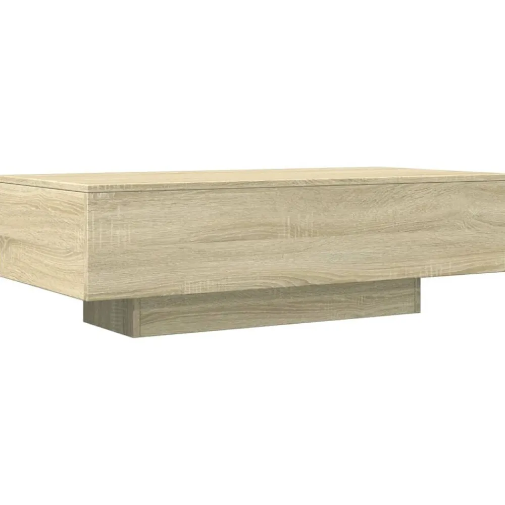 vidaXL Mesas-Mesa de centro madera de ingeniería 100x49,5x31 cm