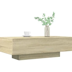 vidaXL Mesas-Mesa de centro madera de ingeniería 100x49,5x31 cm