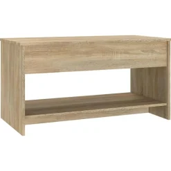 vidaXL Mesas-Mesa de centro madera de ingeniería 102x50x52,5 cm