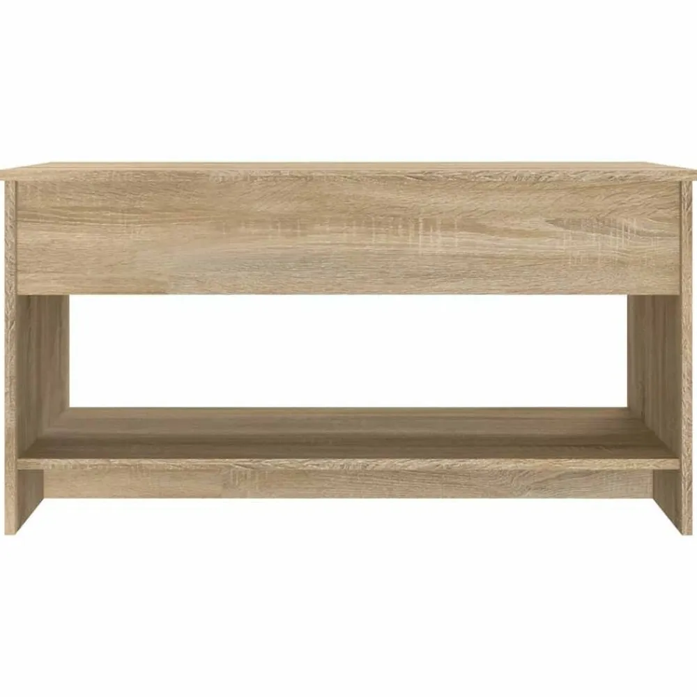 vidaXL Mesas-Mesa de centro madera de ingeniería 102x50x52,5 cm