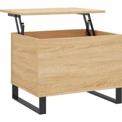 vidaXL Mesas-Mesa de centro madera contrachapada 60x44,5x45 cm