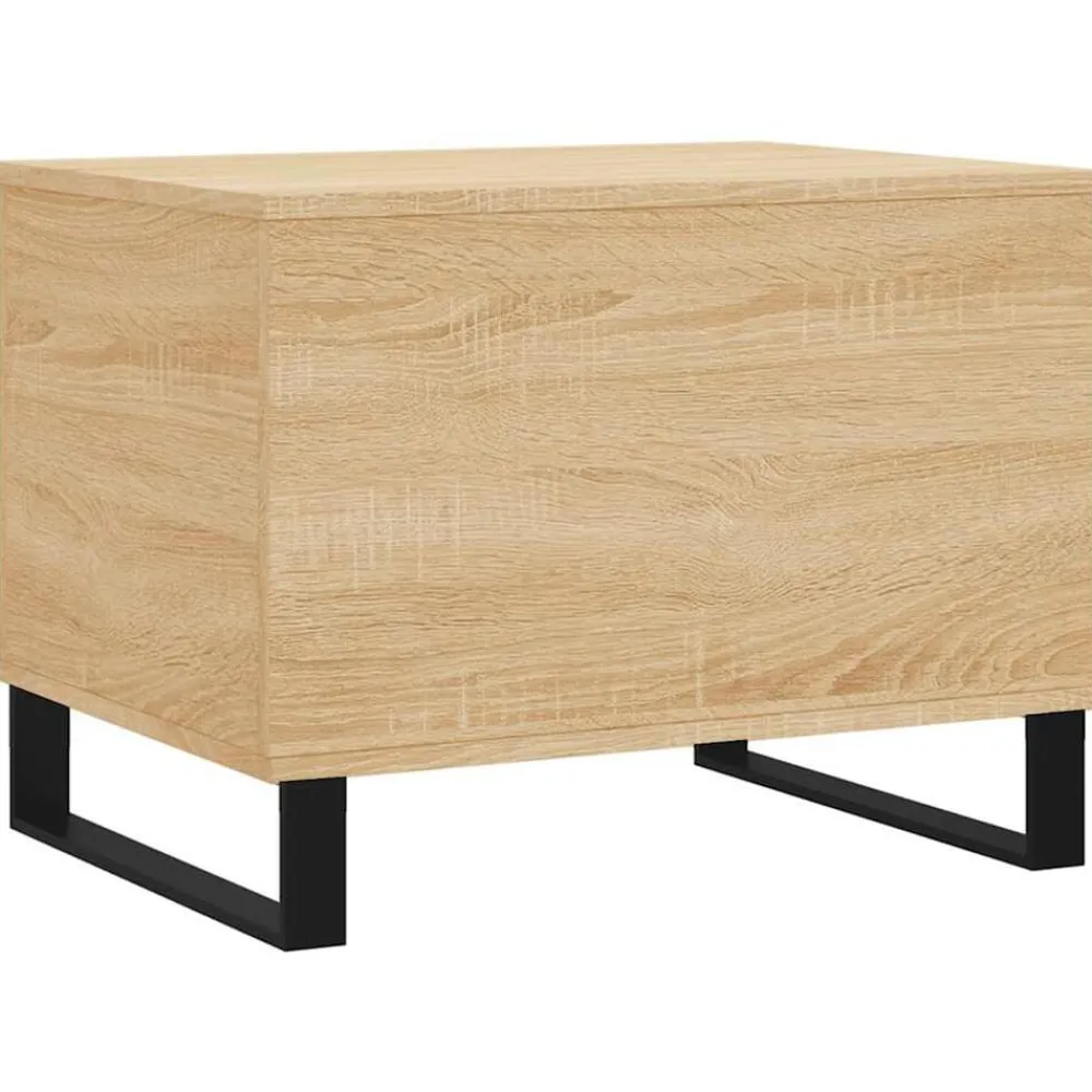 vidaXL Mesas-Mesa de centro madera contrachapada 60x44,5x45 cm