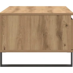 vidaXL Mesa de centro madera de ingeniería 90x50x36,5 cm Roble artisan Clearance