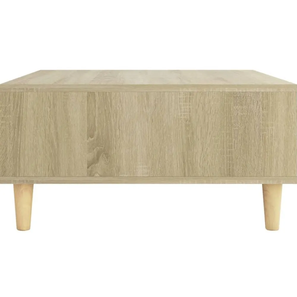 vidaXL Mesas-Mesa de centro madera contrachapada 60x60x30 cm