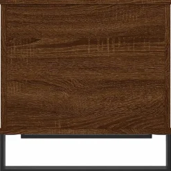 vidaXL Mesa de centro madera contrachapada roble marrón 60x44,5x45 cm Marrón roble Best