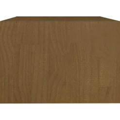 vidaXL Mesa de centro madera maciza pino marrón miel 75x50x33,5 cm Marrón miel Discount
