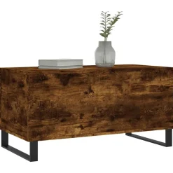 vidaXL Mesas-Mesa de centro madera contrachapada 90x44,5x45 cm