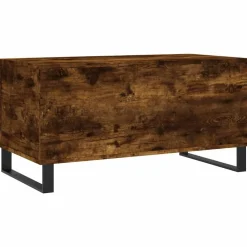 vidaXL Mesas-Mesa de centro madera contrachapada 90x44,5x45 cm