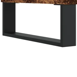 vidaXL Mesa de centro madera de ingeniería envejecida 90x50x36,5 cm Madera antigua Best