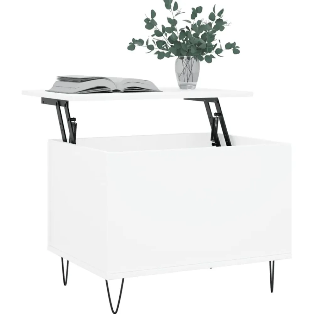 vidaXL Mesas-Mesa de centro madera contrachapada 60x44,5x45 cm