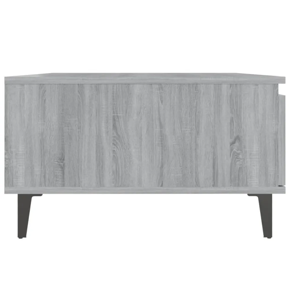 vidaXL Mesa de centro madera de ingeniería 90x60x35 cm Gris sonoma Online