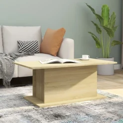 vidaXL Mesas-Mesa de centro madera de ingeniería 102x55,5x40 cm