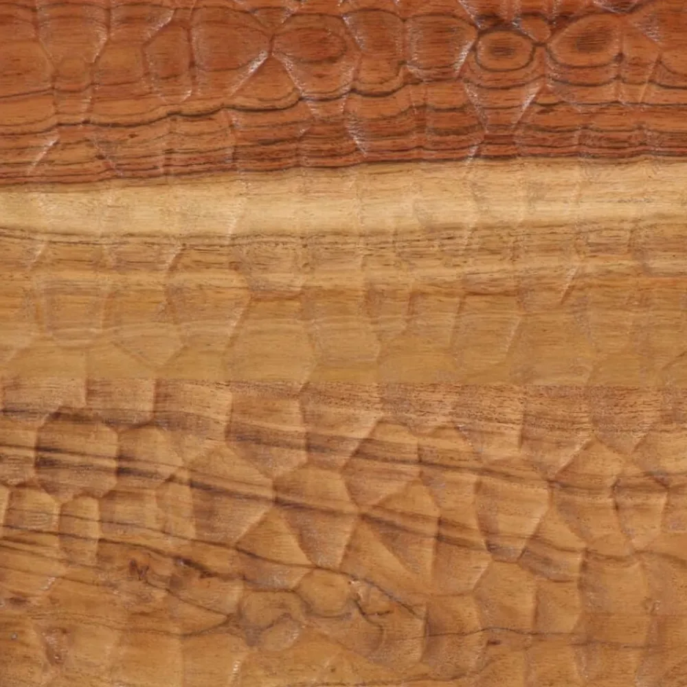 vidaXL Mesas-Mesa de centro madera maciza de acacia 80x54x40 cm