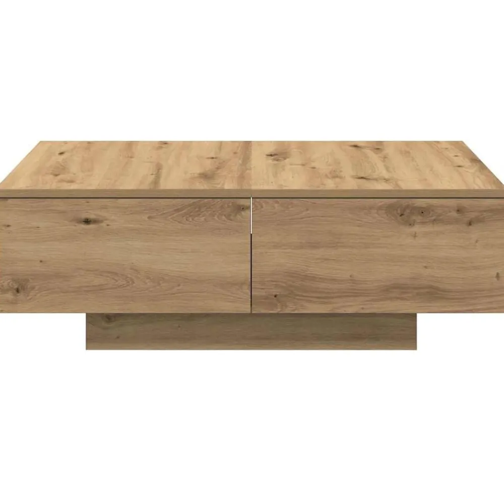vidaXL Mesas-Mesa de centro madera de ingeniería 90x60x31 cm