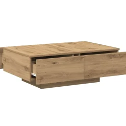 vidaXL Mesas-Mesa de centro madera de ingeniería 90x60x31 cm