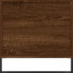 vidaXL Mesas-Mesa de centro madera contrachapada roble marrón 90x44,5x45 cm