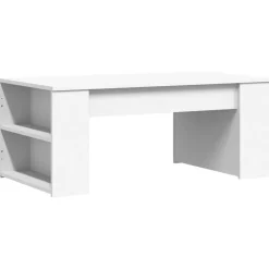 vidaXL Mesa de centro madera de ingeniería 102x55x42 cm Blanco Hot