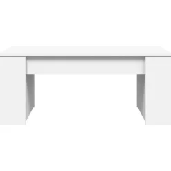 vidaXL Mesa de centro madera de ingeniería 102x55x42 cm Blanco Hot