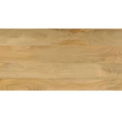 vidaXL Mesa de centro madera maciza de mango y acero 100x50x35 cm Sale