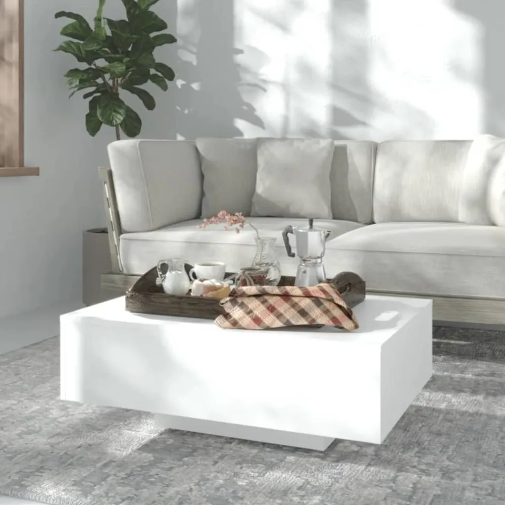 vidaXL Mesas-Mesa de centro madera contrachapada 85x55x31 cm