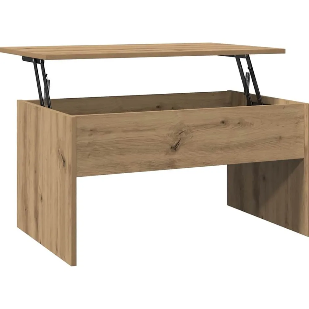 vidaXL Mesas-Mesa de centro madera ingeniería 80x50,5x41,5 cm