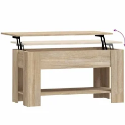 vidaXL Mesa de centro madera de ingeniería 101x49x52 cm Roble Sonoma Hot