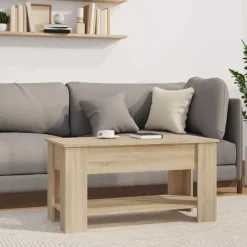 vidaXL Mesa de centro madera de ingeniería 101x49x52 cm Roble Sonoma Hot