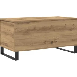 vidaXL Mesas-Mesa de centro madera de ingeniería 90x44,5x45 cm