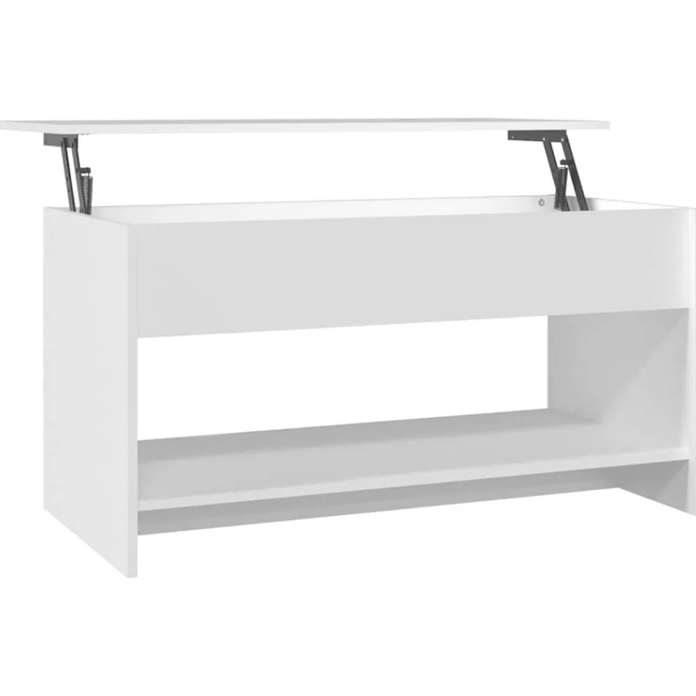 vidaXL Mesas-Mesa de centro madera de ingeniería 102x50x52,5 cm