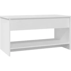 vidaXL Mesas-Mesa de centro madera de ingeniería 102x50x52,5 cm