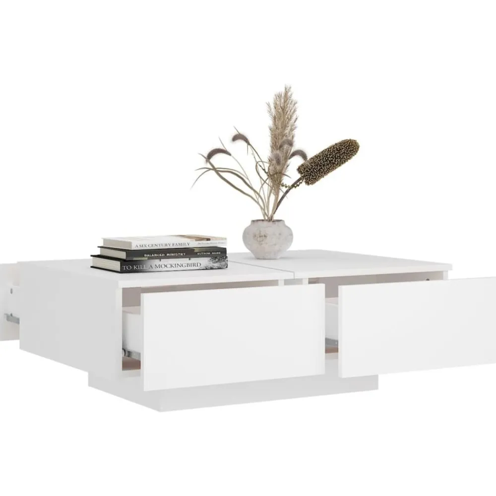 vidaXL Mesas-Mesa de centro madera contrachapada 90x60x31 cm