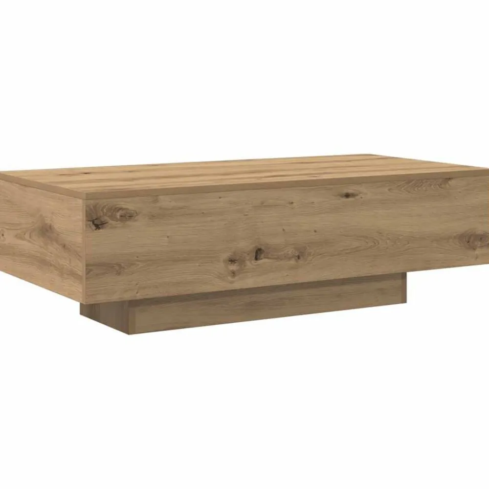 vidaXL Mesas-Mesa de centro madera ingeniería 100x49,5x31 cm