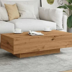 vidaXL Mesas-Mesa de centro madera ingeniería 100x49,5x31 cm