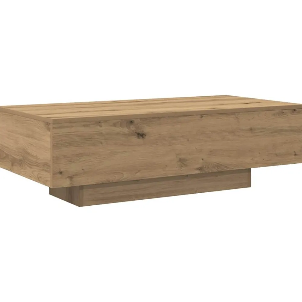 vidaXL Mesas-Mesa de centro madera ingeniería 100x49,5x31 cm