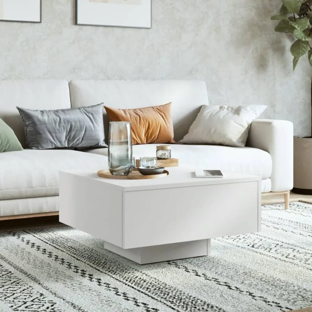 vidaXL Mesas-Mesa de centro madera contrachapada 60x60x31,5 cm