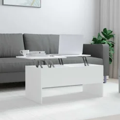 vidaXL Mesas-Mesa de centro madera contrachapada 102x50,5x46,5 cm