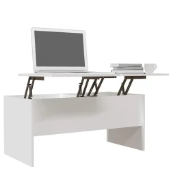 vidaXL Mesas-Mesa de centro madera contrachapada 102x50,5x46,5 cm