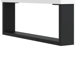 vidaXL Mesa de centro madera contrachapada 90x44,5x45 cm Blanco New